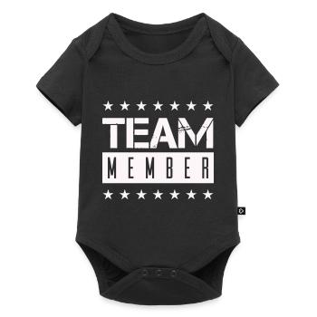 Team Member - Baby Premium short-sleeve bodysuit - black - Front