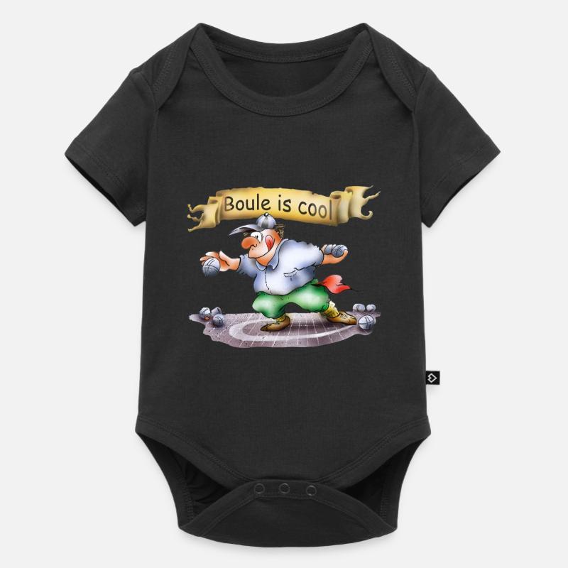 Boule - Baby Premium Kurzarmbody - Schwarz
