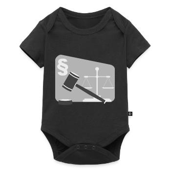 juge avocat avocat avocat juges droit justi - Body à manches courtes Premium Bébé - noir - Devant