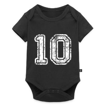10 - Body à manches courtes Premium Bébé - noir - Devant