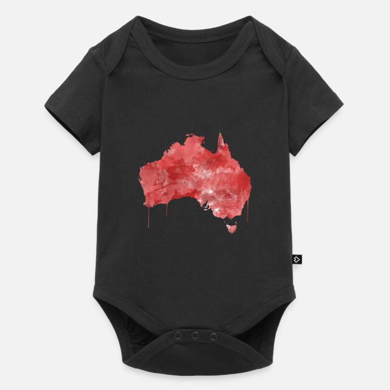 Australia - Baby Premium short-sleeve bodysuit - black