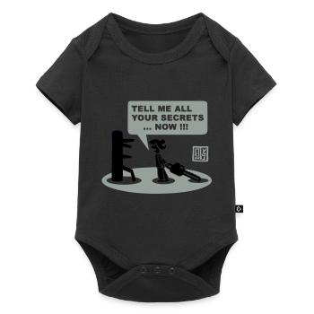 chainsawdummy - Baby Premium Kurzarmbody - Schwarz - Vorne
