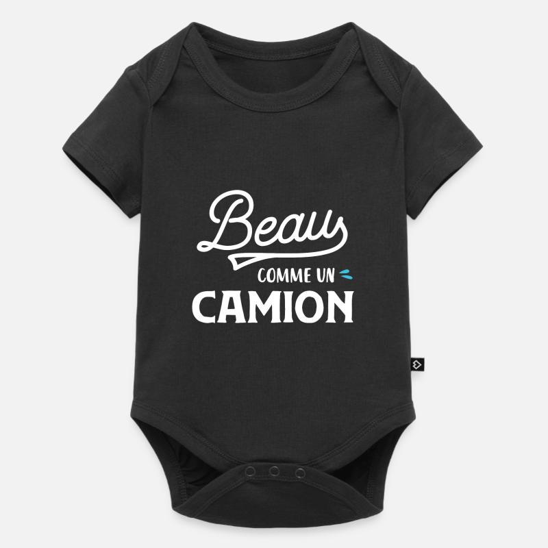 Beau comme un camion - Body à manches courtes Premium Bébé - noir