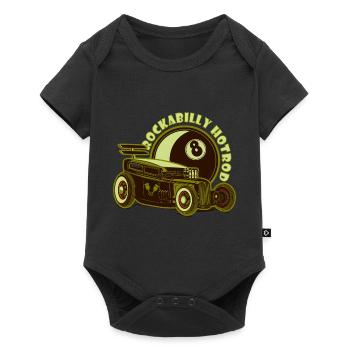Tige chaude - Body à manches courtes Premium Bébé - noir - Devant