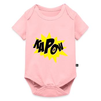 kapow - Baby Premium short-sleeve bodysuit - rose - Front