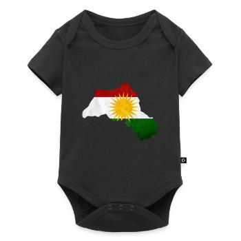Kurdistan - Baby Premium Kurzarmbody - Schwarz - Vorne