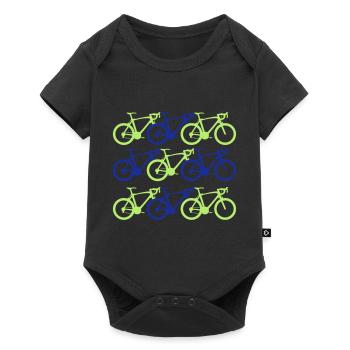 cyclisme - Body à manches courtes Premium Bébé - noir - Devant