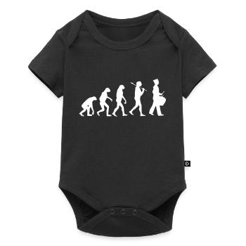 Fanfare de caisse Evolution - Body à manches courtes Premium Bébé - noir - Devant
