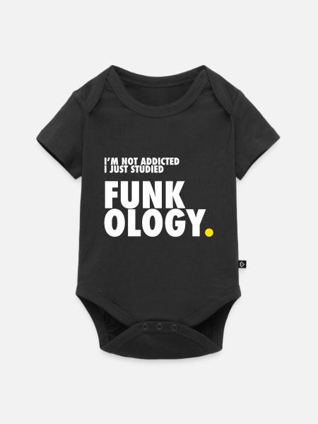 Je ne suis pas accro. Je viens d'étudier la Funkologie. - Body à manches courtes Premium Bébé - noir