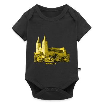 Rochlitz Castle Saxony Wettin Imperial Castle Gothic - Baby Premium short-sleeve bodysuit - black - Front