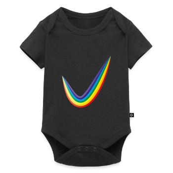 Rainbow Hook - Baby Premium short-sleeve bodysuit - black - Front
