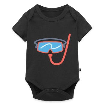 Snorkeling - Baby Premium short-sleeve bodysuit - black - Front