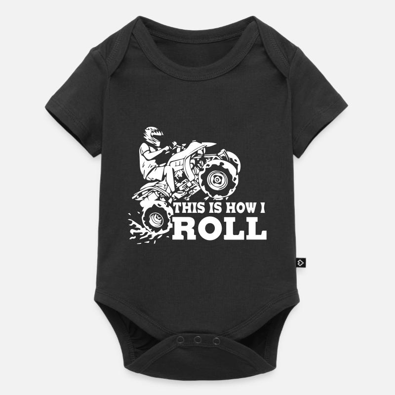 This is How I Roll ATV - Baby Premium short-sleeve bodysuit - black
