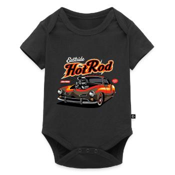 Hotrod Hot Rod Speedracer - Baby Premium short-sleeve bodysuit - black - Front