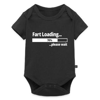 Chargement de pet ... 76% S’il vous plaît attendre cadeau amusant - Body à manches courtes Premium Bébé - noir - Devant