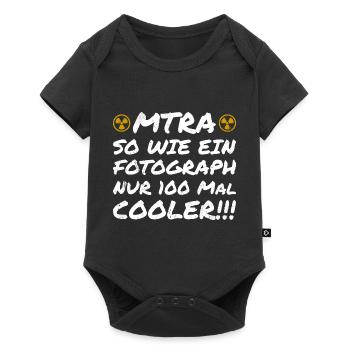 MTRA Medizinisch-Technischer Radiologie Mta - Baby Premium Kurzarmbody - Schwarz - Vorne