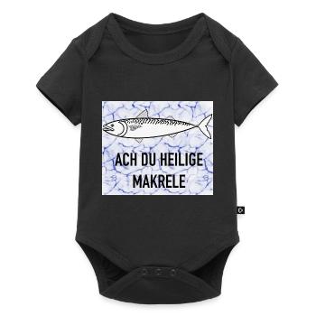 Sacred mackerel - Baby Premium short-sleeve bodysuit - black - Front
