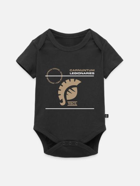 Season 2022 Division II - Baby Premium Kurzarmbody - Schwarz