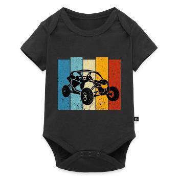 ATV UTV off road Vintage Original - Baby Premium short-sleeve bodysuit - black - Front