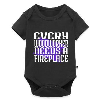 Love Carpenter Girl Tshirts - Baby Premium short-sleeve bodysuit - black - Front