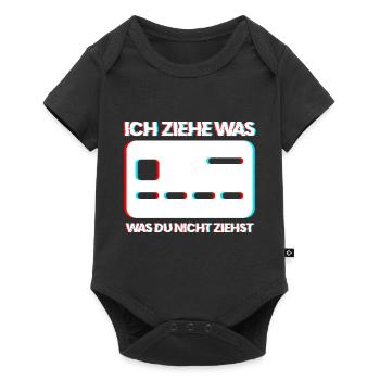 Ich Ziehe Was Was Du Nicht Ziehst Kredit Karte Ges - Baby Premium Kurzarmbody - Schwarz - Vorne
