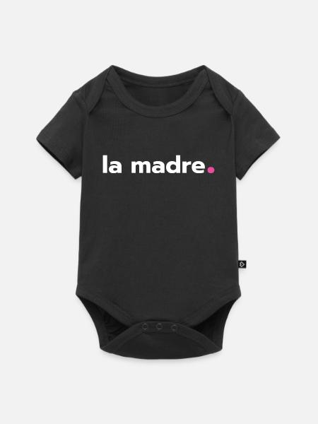 Der Wahnsinn - Baby Premium Kurzarmbody - Schwarz