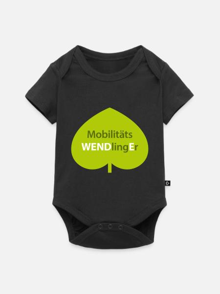 Mobilitäts WENDlingEr - Baby Premium Kurzarmbody - Schwarz