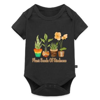Jardiniers Jardiniers Jardinage Creuser une plante - Body à manches courtes Premium Bébé - noir - Devant
