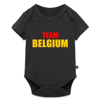 Belgium - Baby Premium short-sleeve bodysuit - black - Front