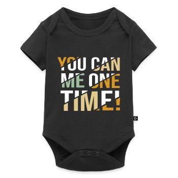 Vous pouvez moi! - Denglish dit Denglish - Body à manches courtes Premium Bébé - noir - Devant