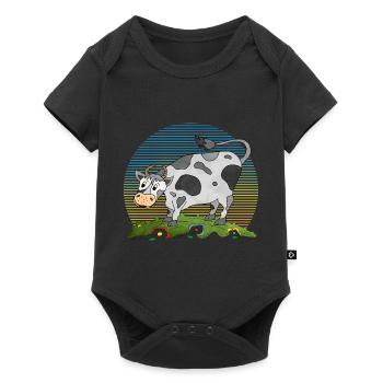 Taureau - Body à manches courtes Premium Bébé - noir - Devant