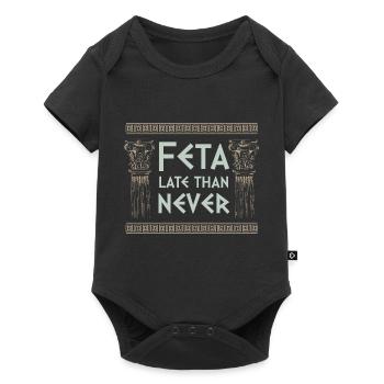 Antike Griechische Mythologie und Griechisches - Baby Premium Kurzarmbody - Schwarz - Vorne