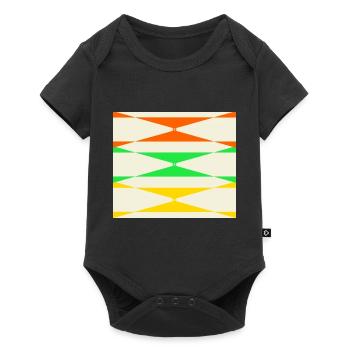 Color corner - Baby Premium short-sleeve bodysuit - black - Front