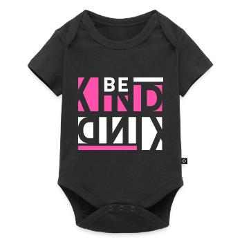 Be Kind - Baby Premium short-sleeve bodysuit - black - Front