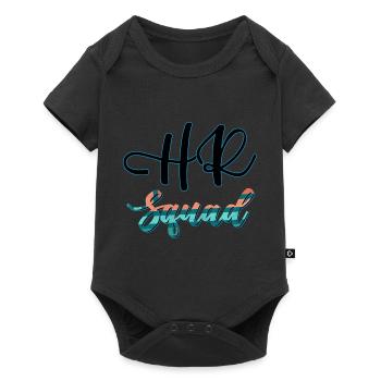 Spécialiste du recrutement de l’escouade RH Ressources humaines - Body à manches courtes Premium Bébé - noir - Devant