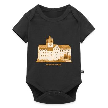 Diez Castle Castle Rhineland-Palatinate - Baby Premium short-sleeve bodysuit - black - Front