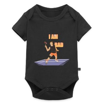 Badminton - Body à manches courtes Premium Bébé - noir - Devant
