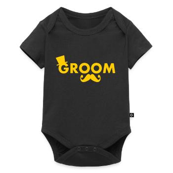 Groom - Body à manches courtes Premium Bébé - noir - Devant
