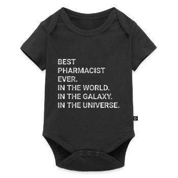 Best Pharmacist Ever In The World Galaxy Universe - Baby Premium short-sleeve bodysuit - black - Front