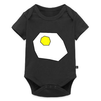 Egg - Baby Premium short-sleeve bodysuit - black - Front