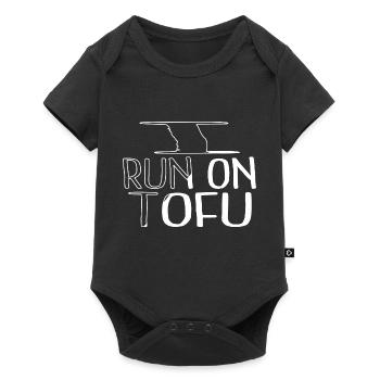 birthday present idea gift fruit sayings happy - Baby Premium short-sleeve bodysuit - black - Front