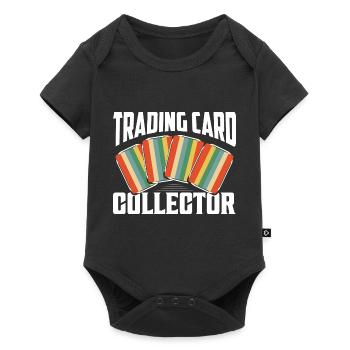 Trading Card Collector TCG Building Decks - Baby Premium short-sleeve bodysuit - black - Front