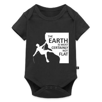 Adventure Travel Hiking Mountain - Baby Premium short-sleeve bodysuit - black - Front