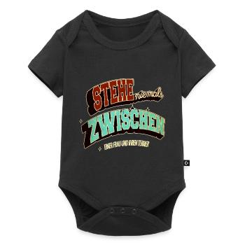 chihuahua geek humor lustiger spruch cool - Baby Premium Kurzarmbody - Schwarz - Vorne