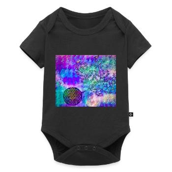 Persian Tree of Life No. 2 - Baby Premium short-sleeve bodysuit - black - Front