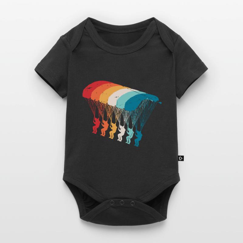 Skydive Evolution: Fallschirmspringer Design Baby Premium Kurzarmbody