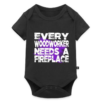 Carpenter Tshirts Present Funny Carpenter Quotes - Baby Premium short-sleeve bodysuit - black - Front