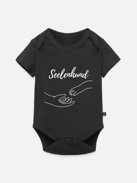 Seelenhund - Baby Premium Kurzarmbody - Schwarz