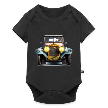 Chaque voiture classique a une personnalité - Body à manches courtes Premium Bébé - noir - Devant