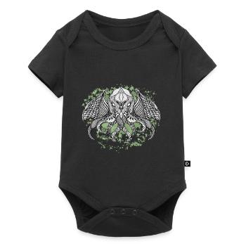 Cthulhu encre II - Body à manches courtes Premium Bébé - noir - Devant